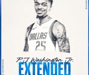 斗球直播-4年9000万！独行侠官宣提前续约华盛顿 将有6个月交易限制期