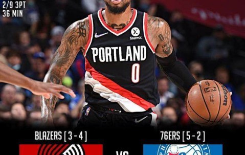 状态持续低迷 利拉德回应76人球迷：我心属波特兰